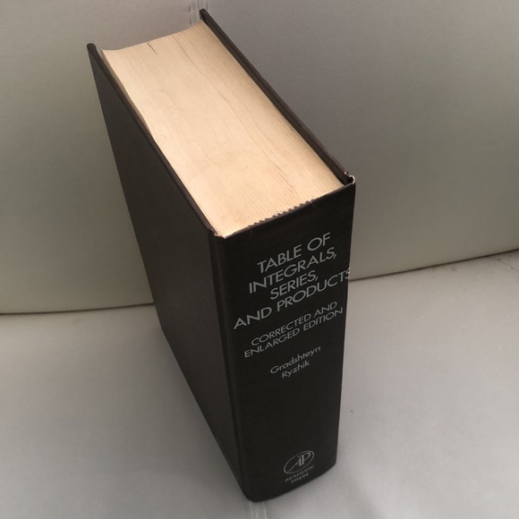 Table of Integrals, Series and Products, Corrected and Enlarged Edition - Picture 11 of 16